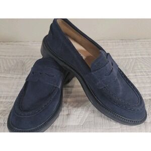 Blondo HALO Waterproof‎ Suede Loafers – Navy Blue – Women's 6.5M